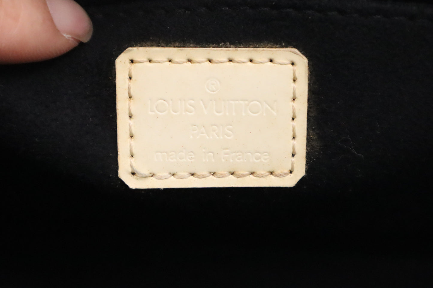 Louis Vuitton x Stephen Sprouse Alma Horizontal in Black & White Graffiti Leather