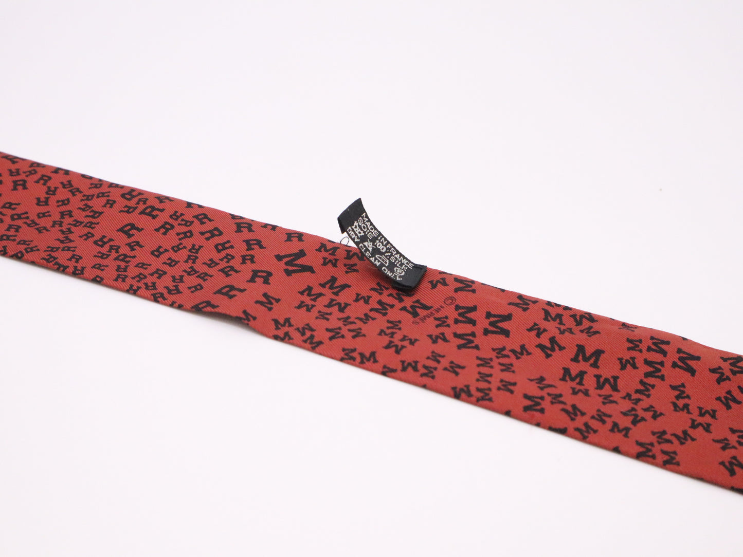 Hermes Twilly in Red Silk