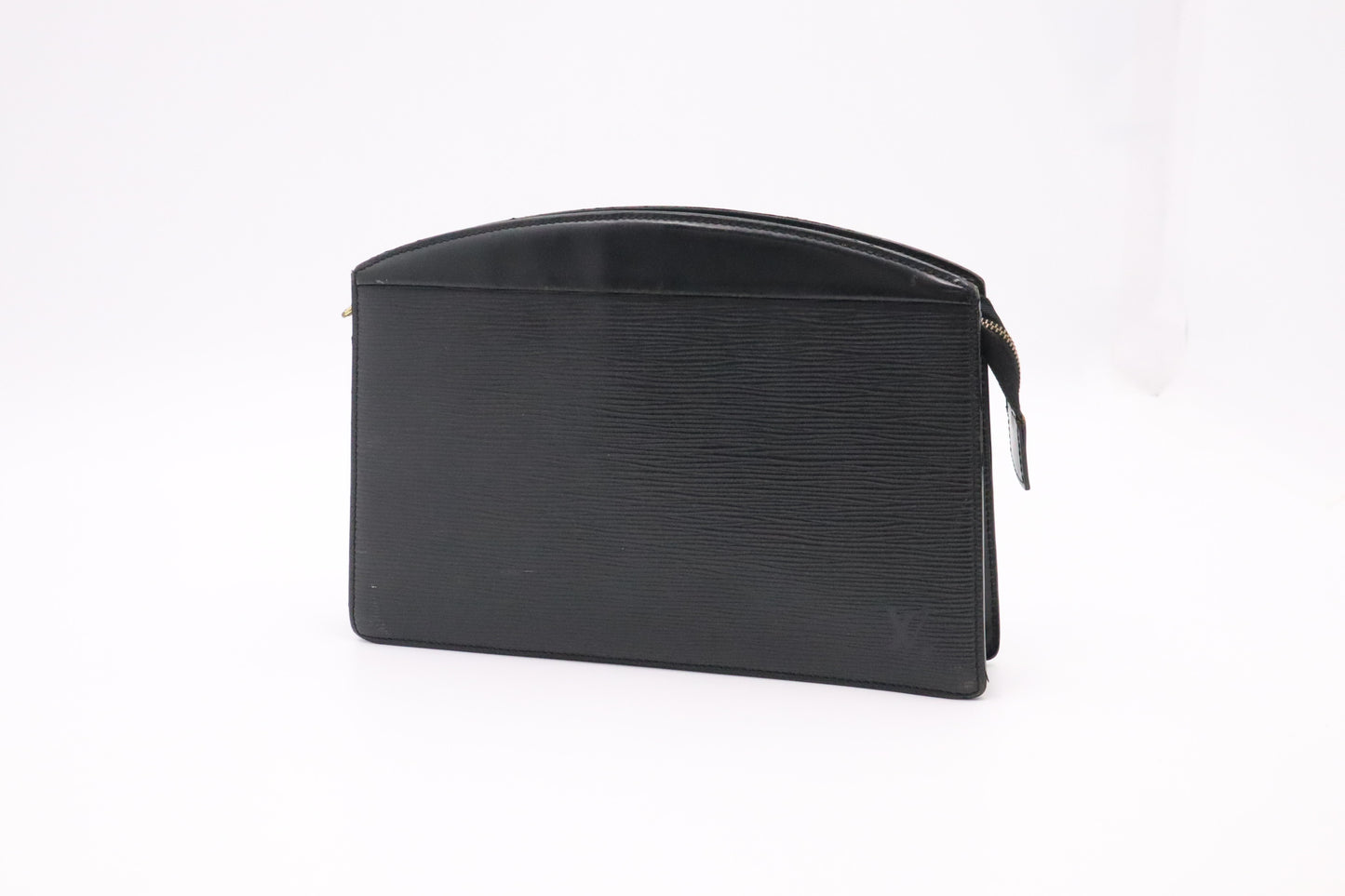 Louis Vuitton Clutch Bag in  Black Epi Trousse Crete Leather