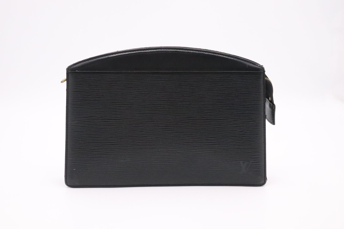 Louis Vuitton Clutch Bag in  Black Epi Trousse Crete Leather
