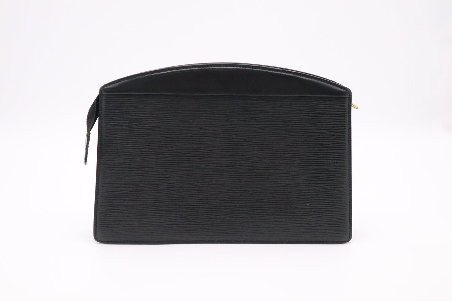 Louis Vuitton Clutch Bag in  Black Epi Trousse Crete Leather