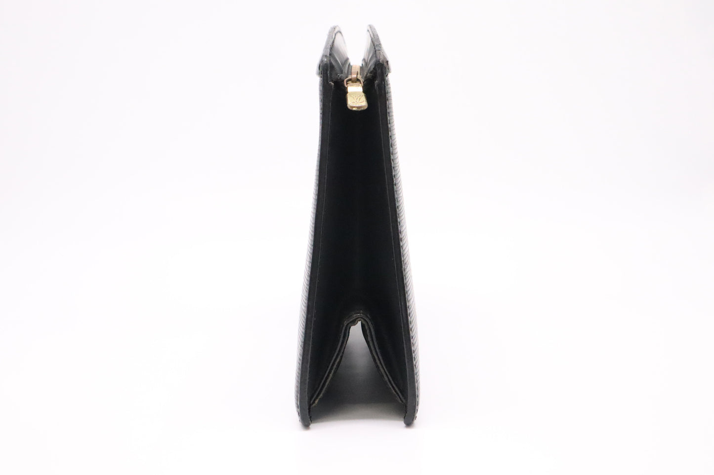 Louis Vuitton Clutch Bag in  Black Epi Trousse Crete Leather