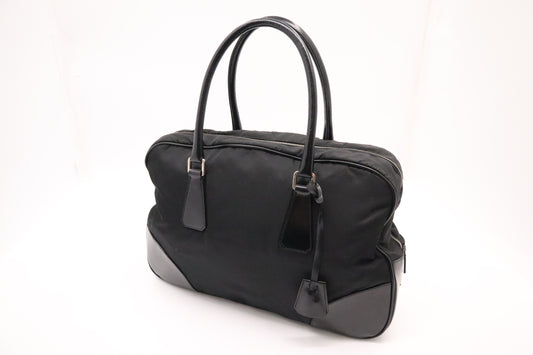 Prada Business Bag in Black Nylon