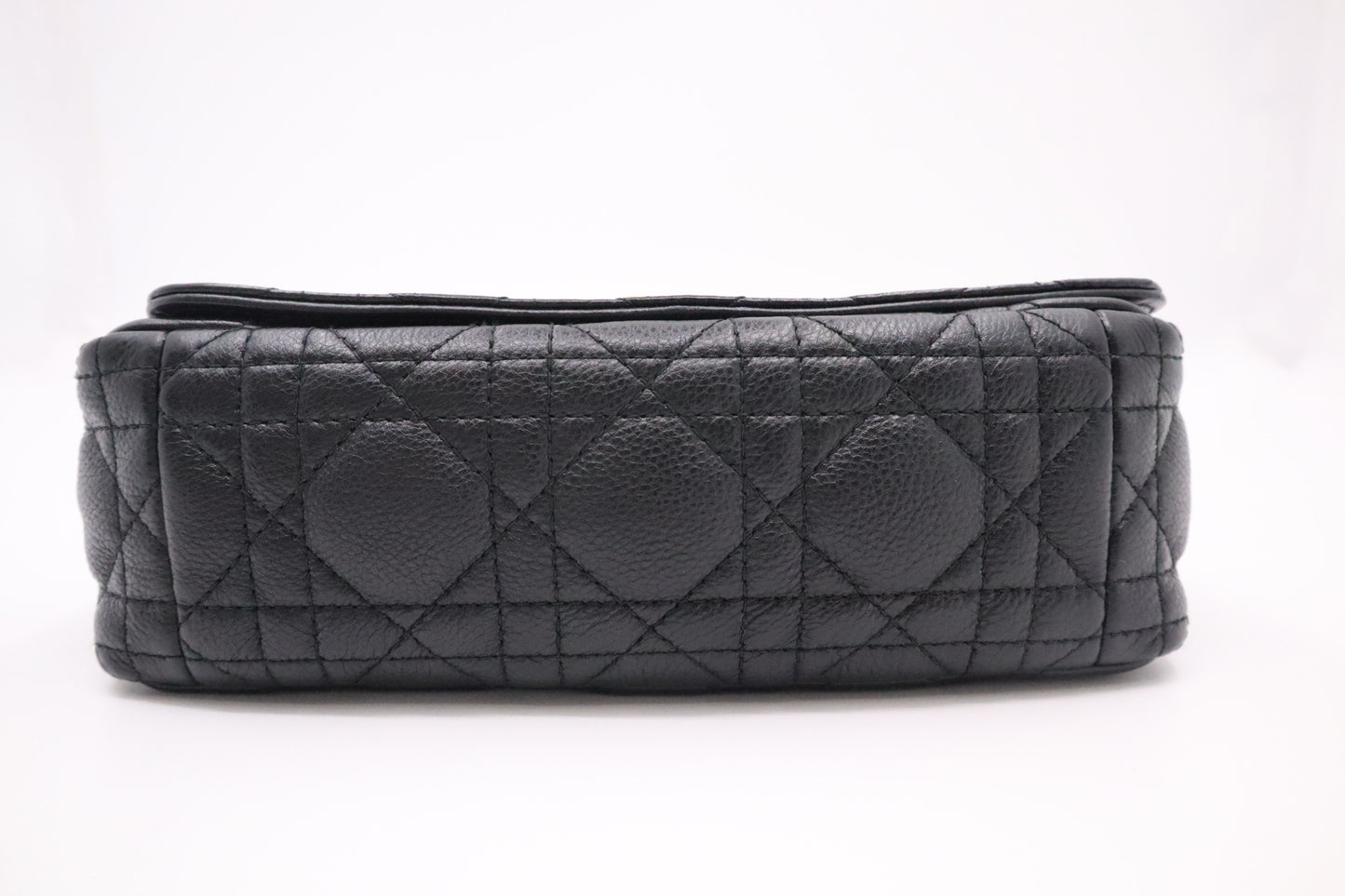 Dior Small Caro Crossbody in Black Cannage Leather