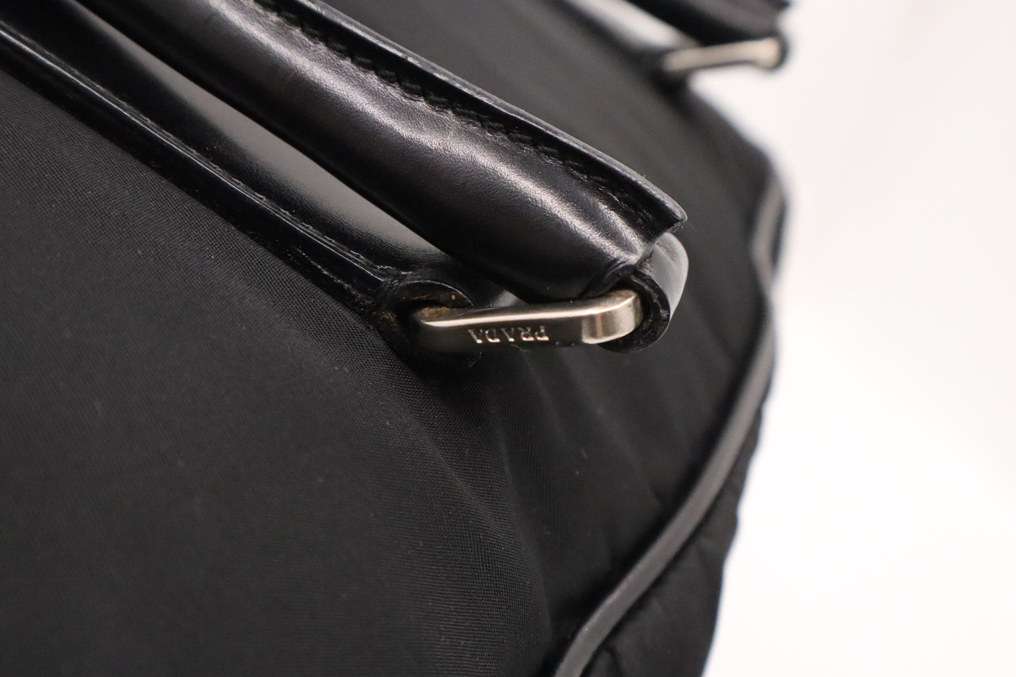 Prada Business Bag in Black Nylon