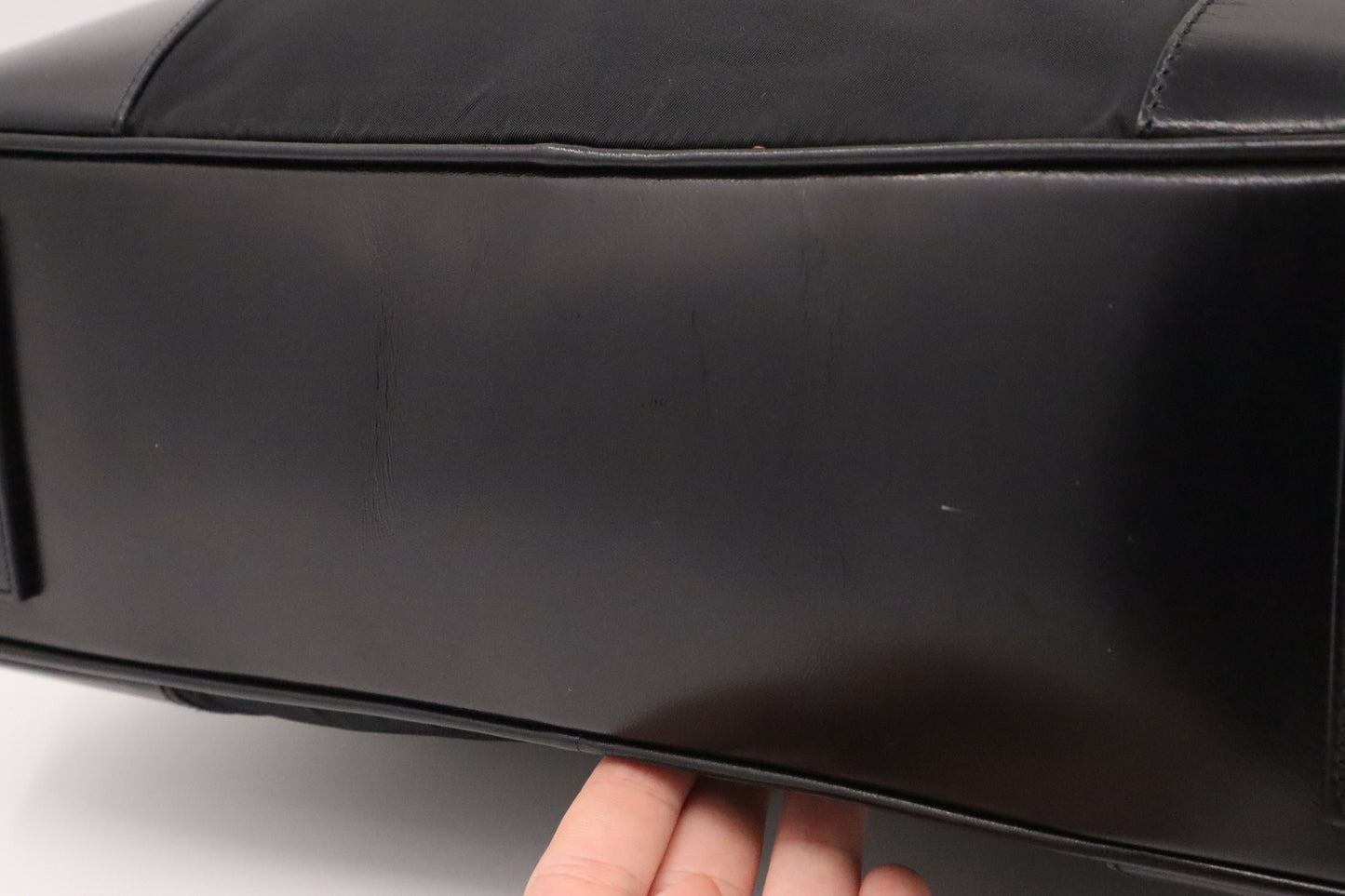 Prada Business Bag in Black Nylon
