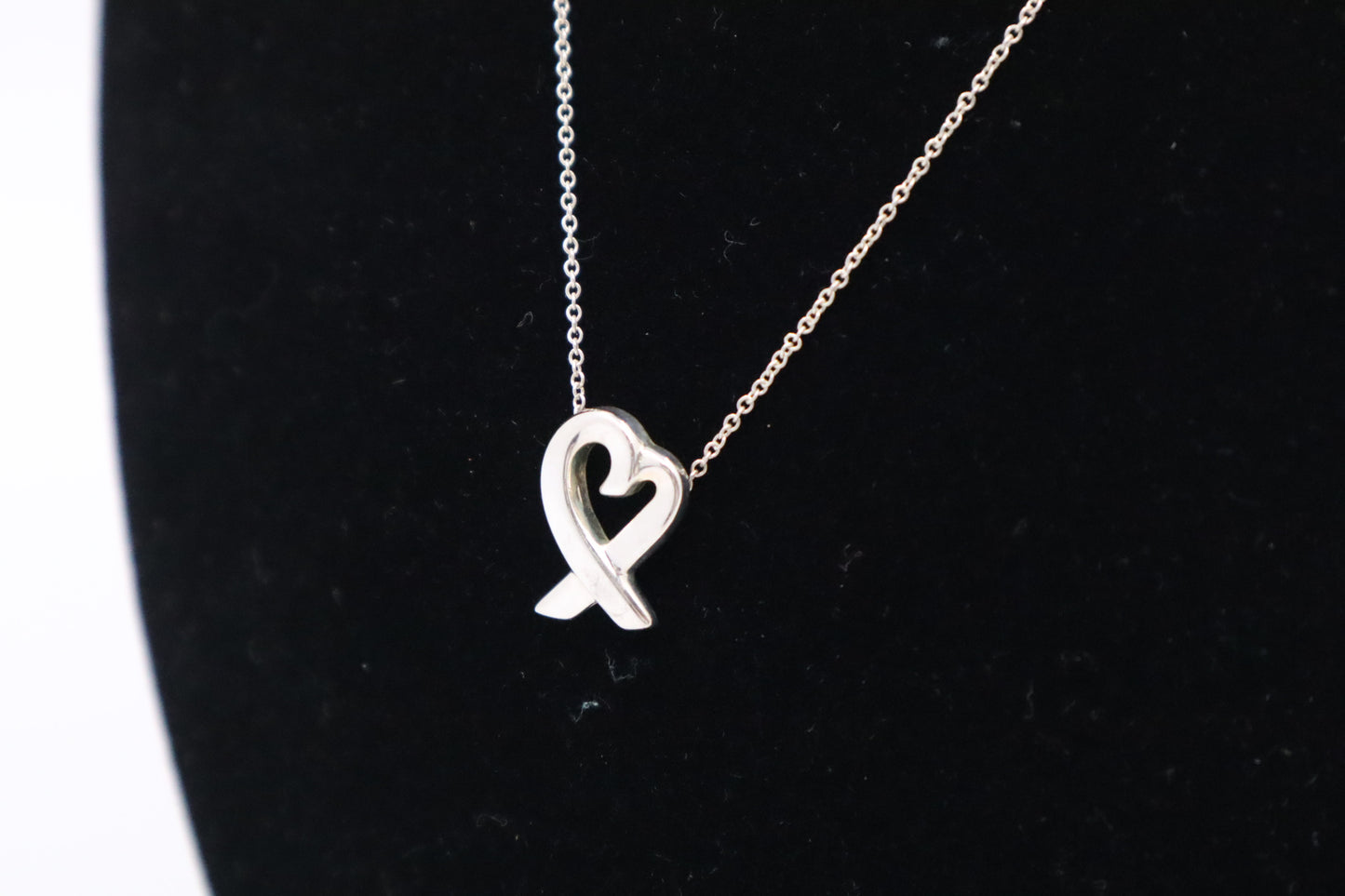 Tiffany & Co. Loving Heart Necklace in Sterling Silver