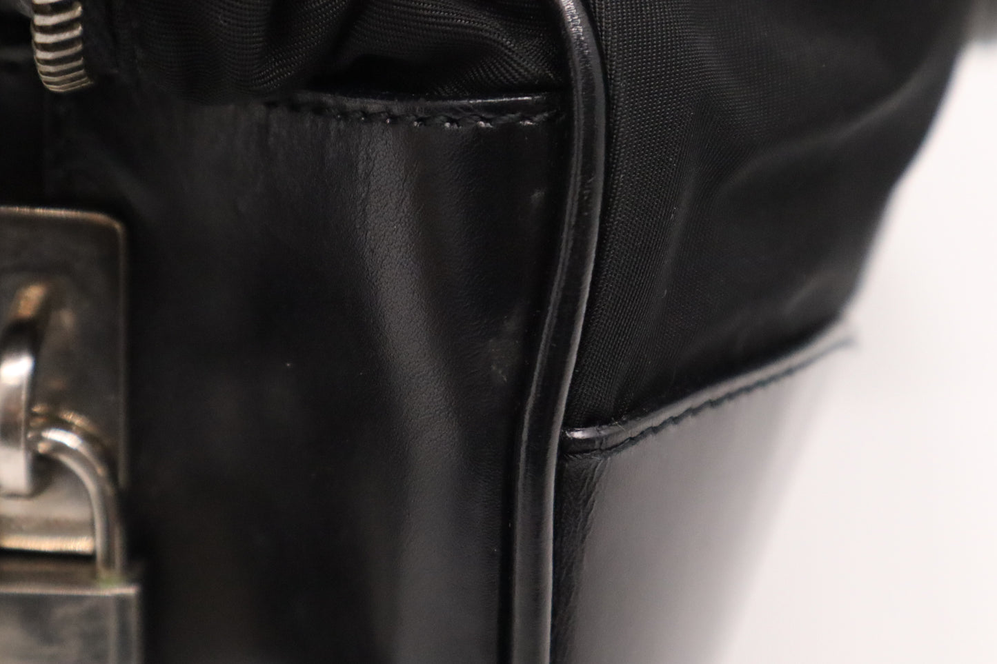 Prada Business Bag in Black Nylon