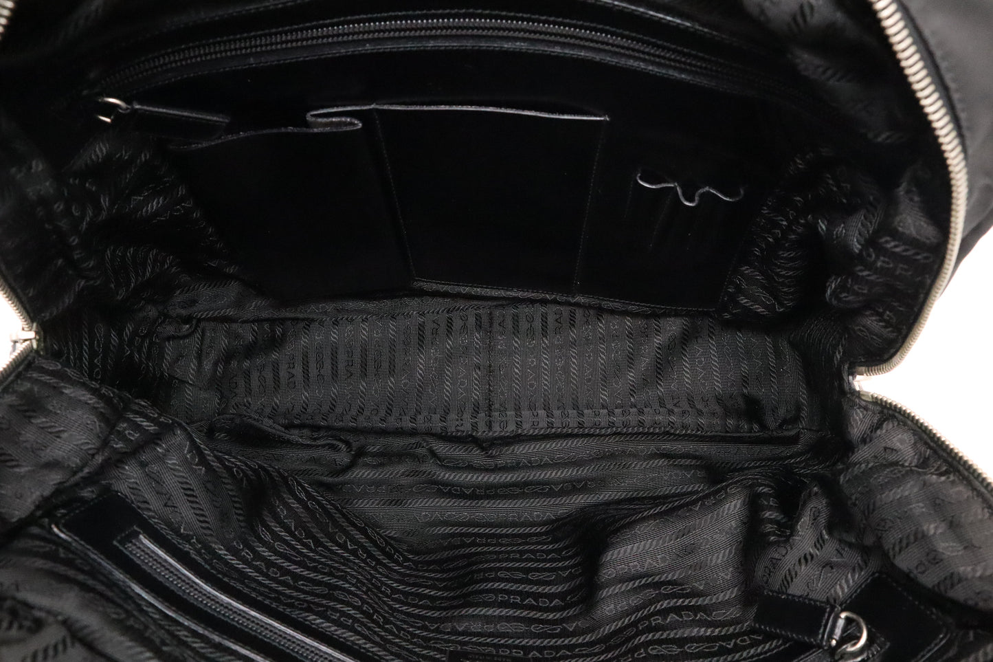 Prada Business Bag in Black Nylon