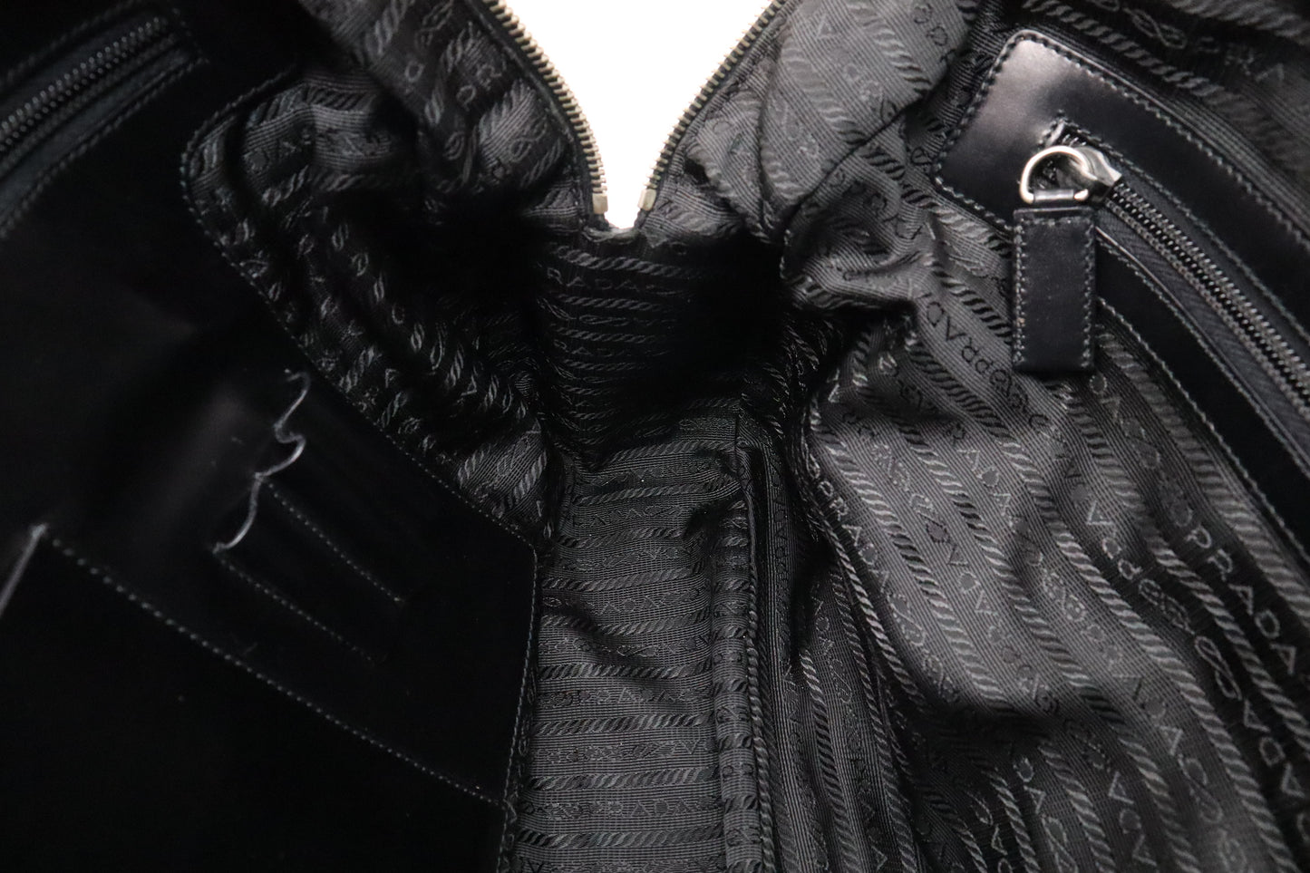 Prada Business Bag in Black Nylon