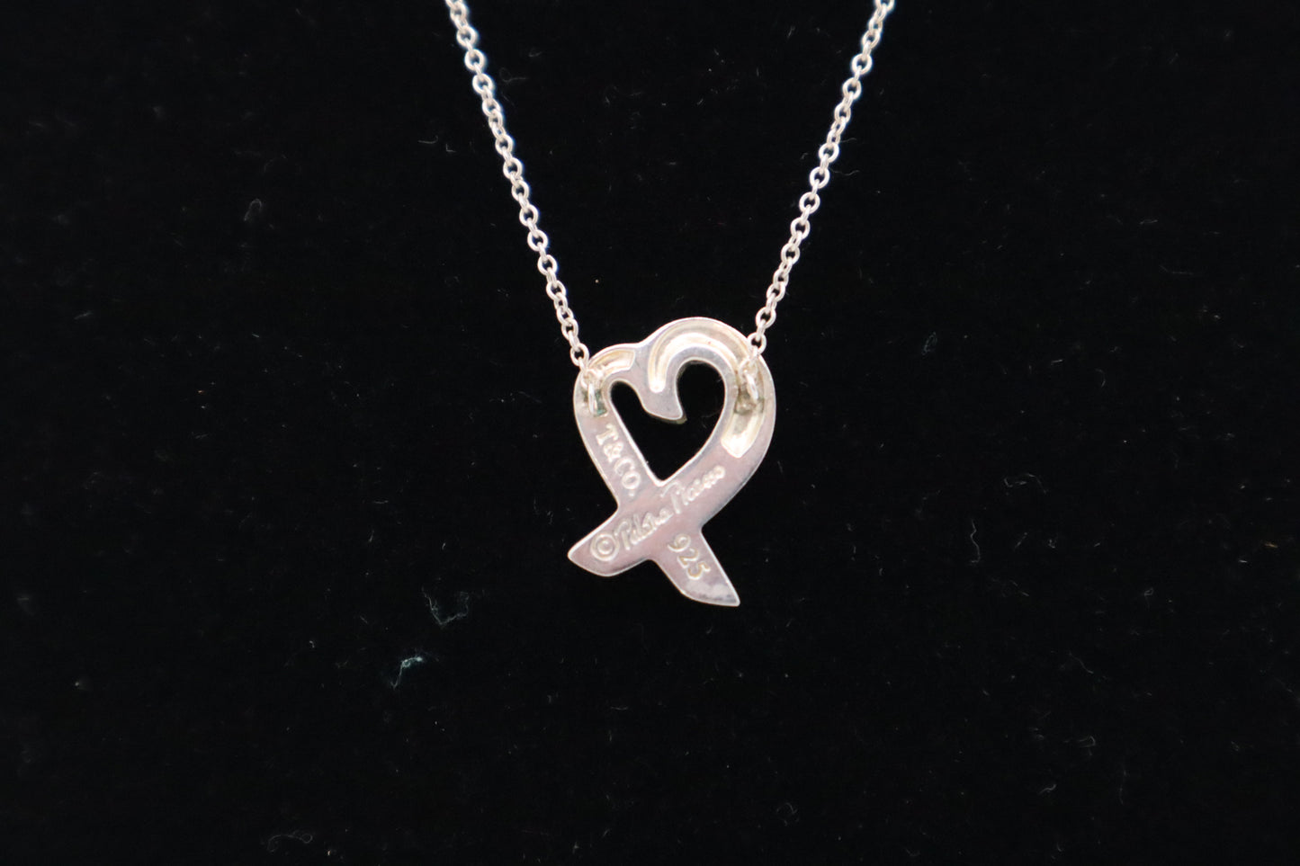 Tiffany & Co. Loving Heart Necklace in Sterling Silver