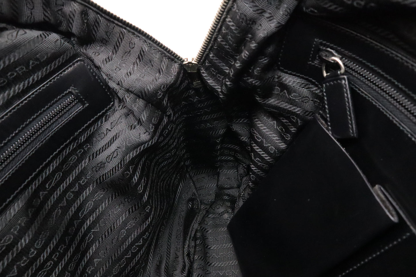 Prada Business Bag in Black Nylon