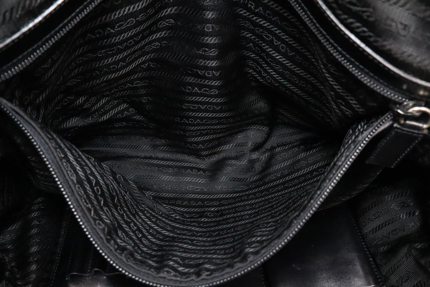 Prada Business Bag in Black Nylon