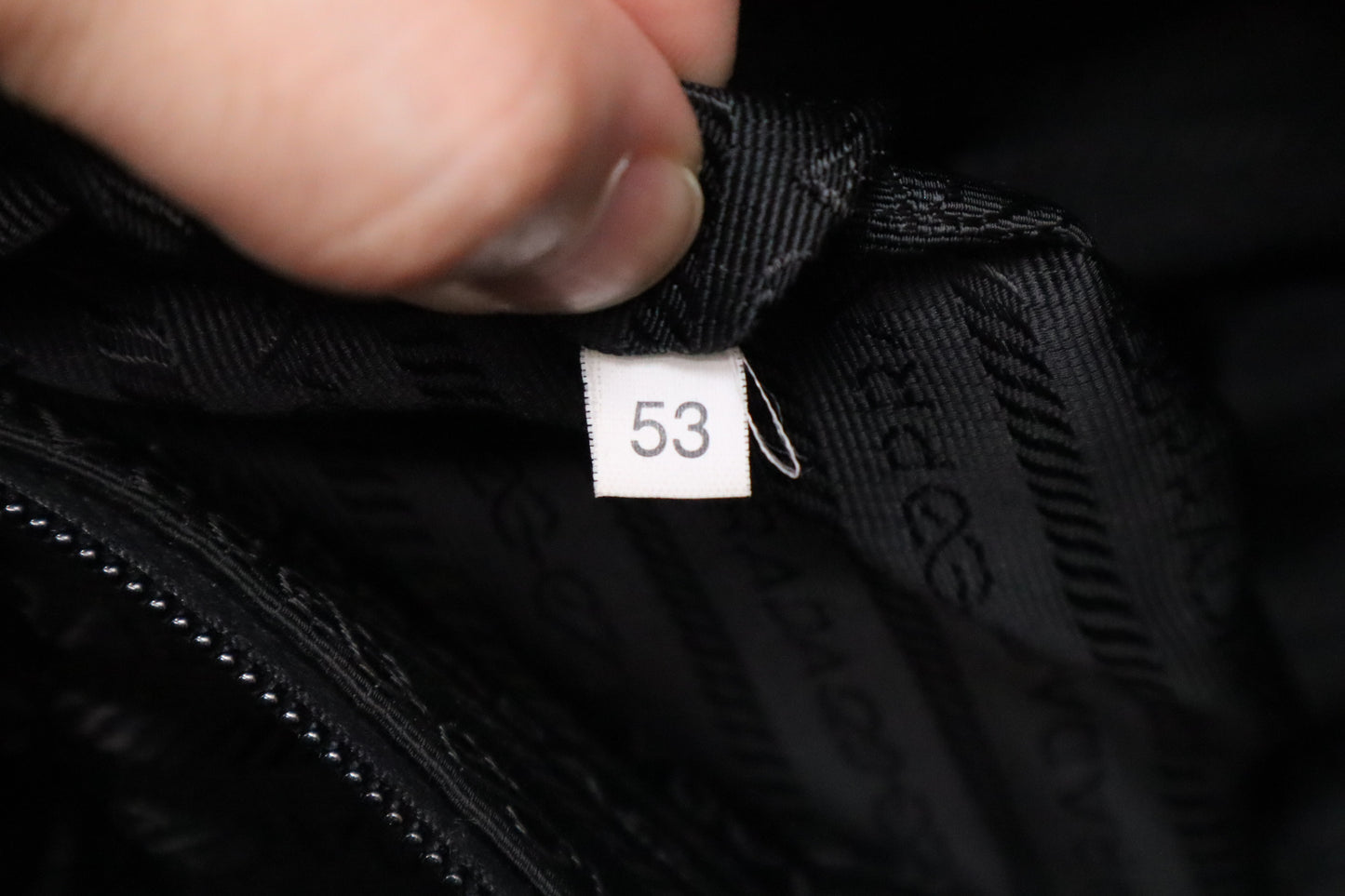 Prada Business Bag in Black Nylon