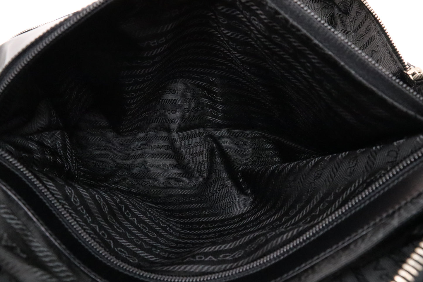Prada Business Bag in Black Nylon