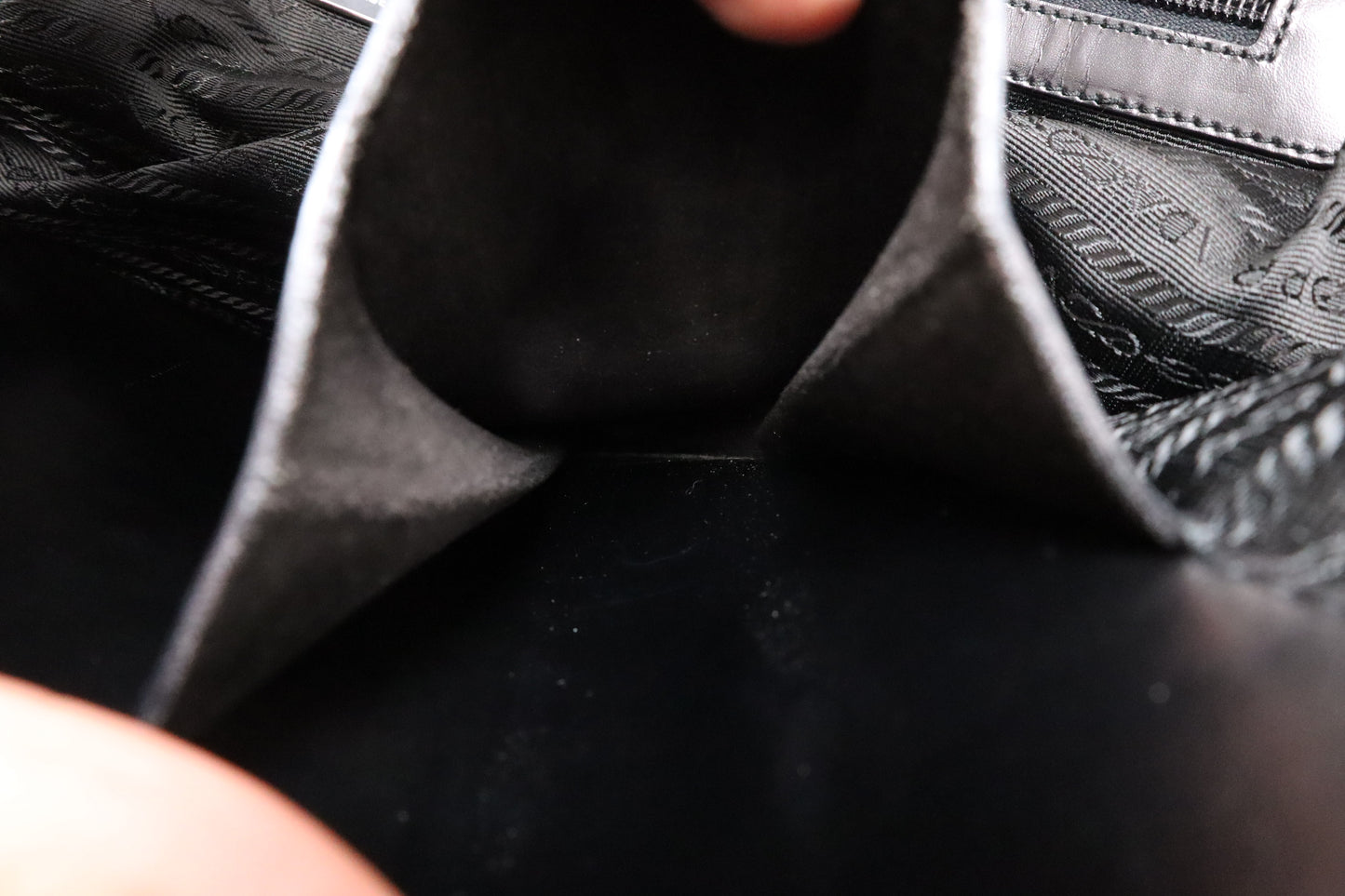 Prada Business Bag in Black Nylon