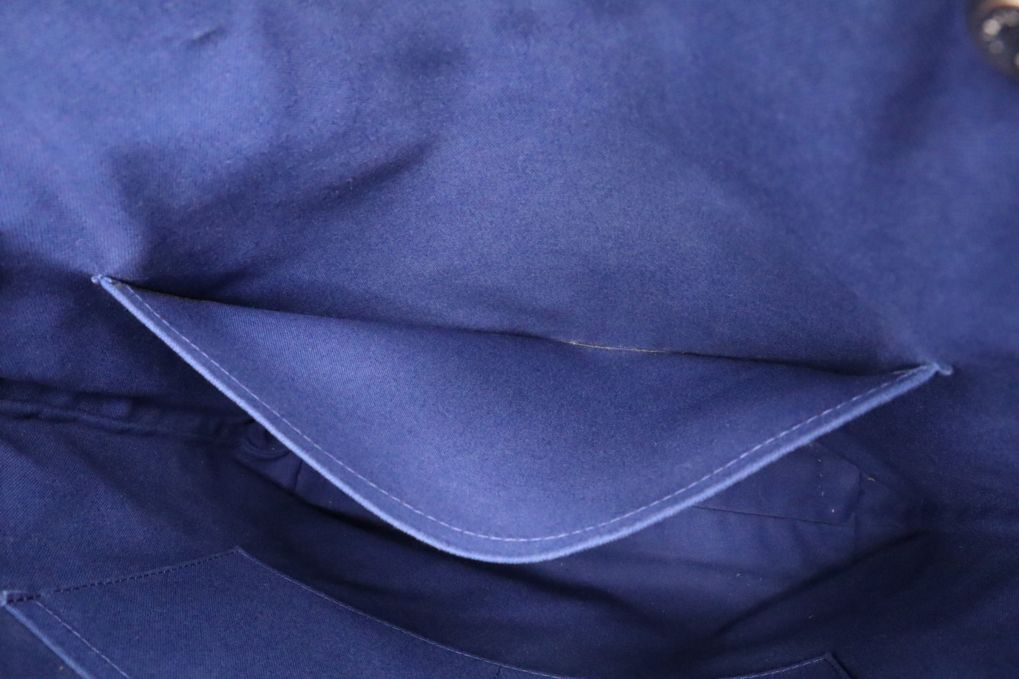 Louis Vuitton Cabas V Line in Monogram and Blue Canvas