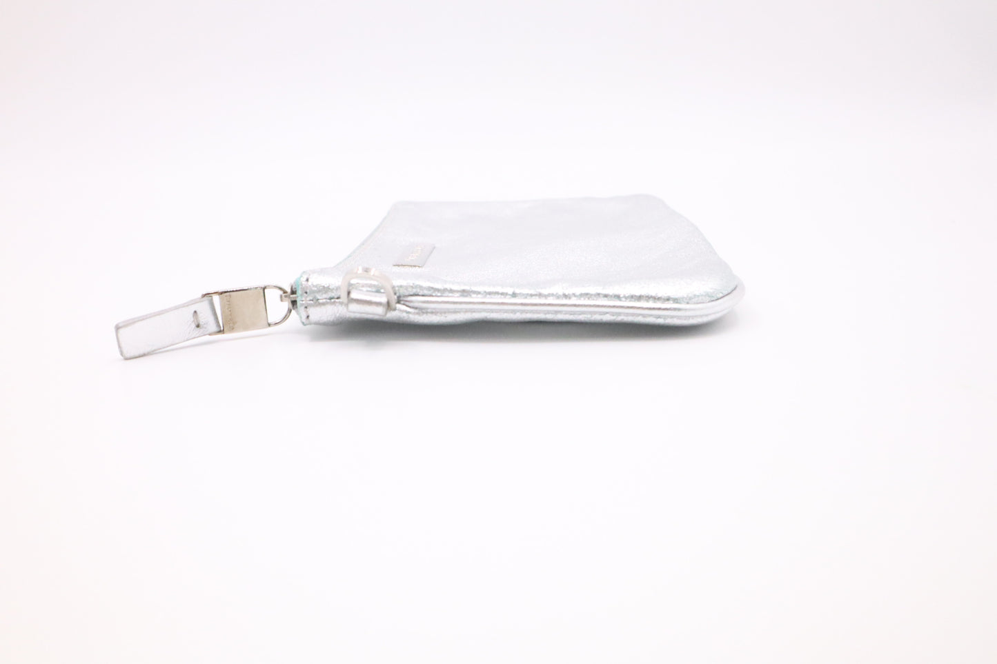Tiffany & Co. Small Tote in Silver & Blue Leather