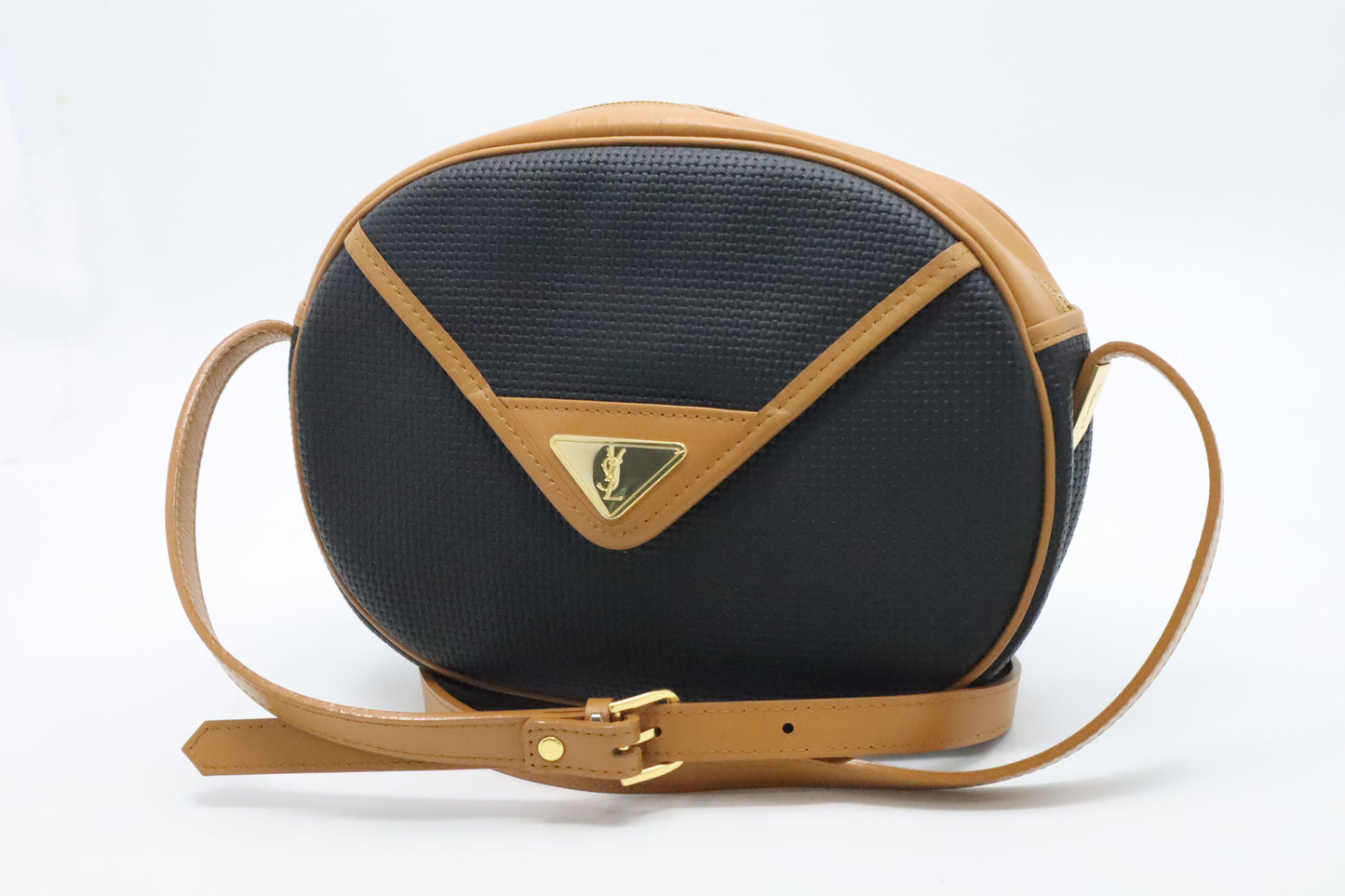 YSL Saint Laurent Shoulder Bag in Black Canvas