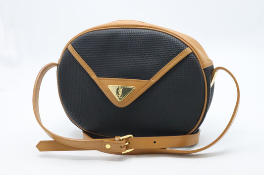 YSL Saint Laurent Shoulder Bag in Black Canvas