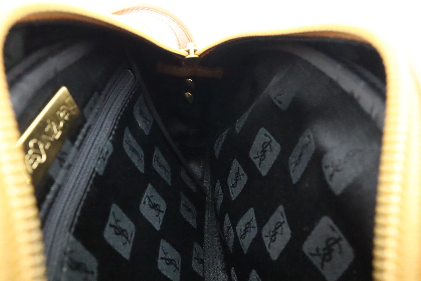YSL Saint Laurent Shoulder Bag in Black Canvas