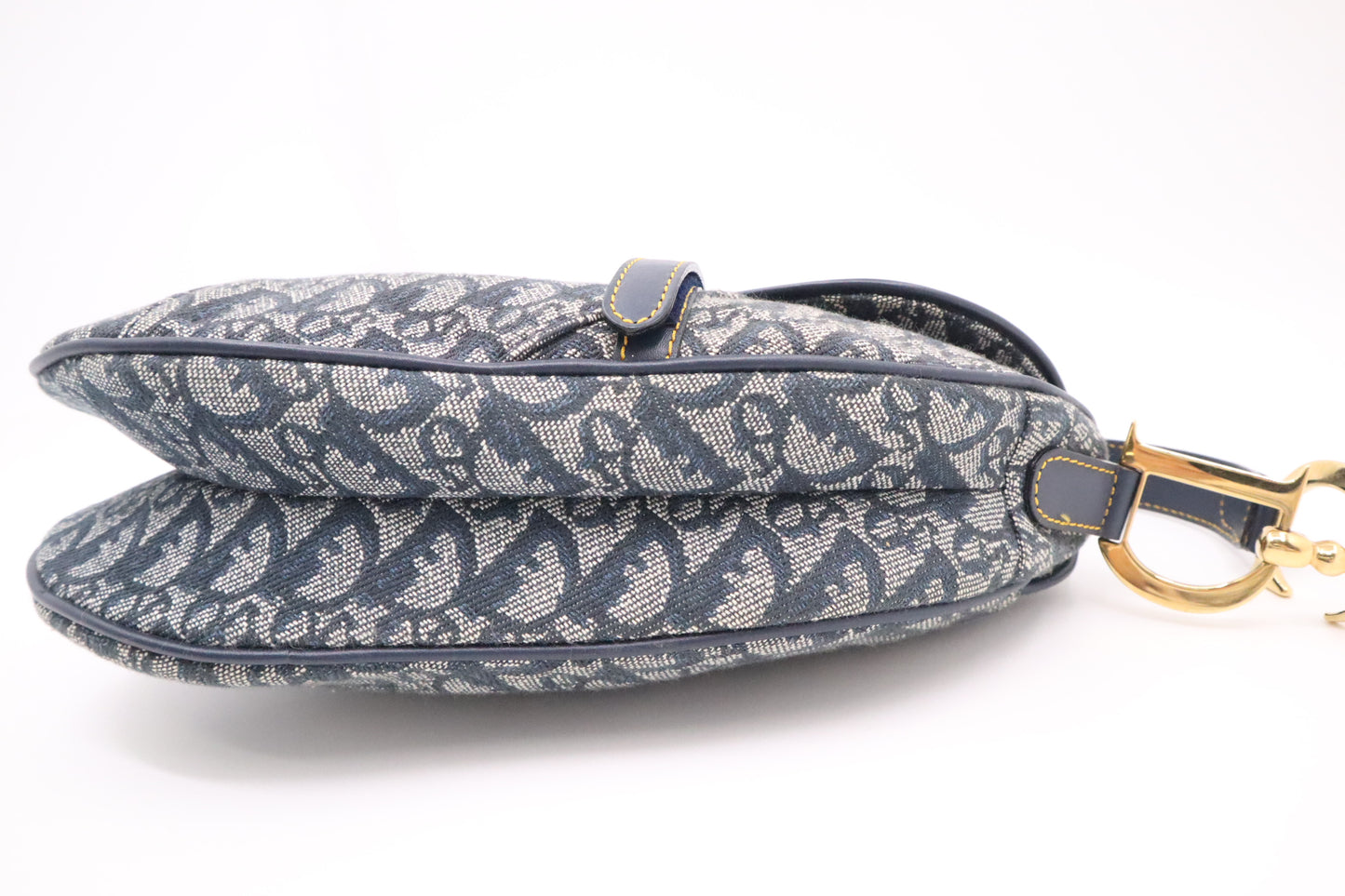 Dior Saddle in Blue Dior Oblique Jacquard
