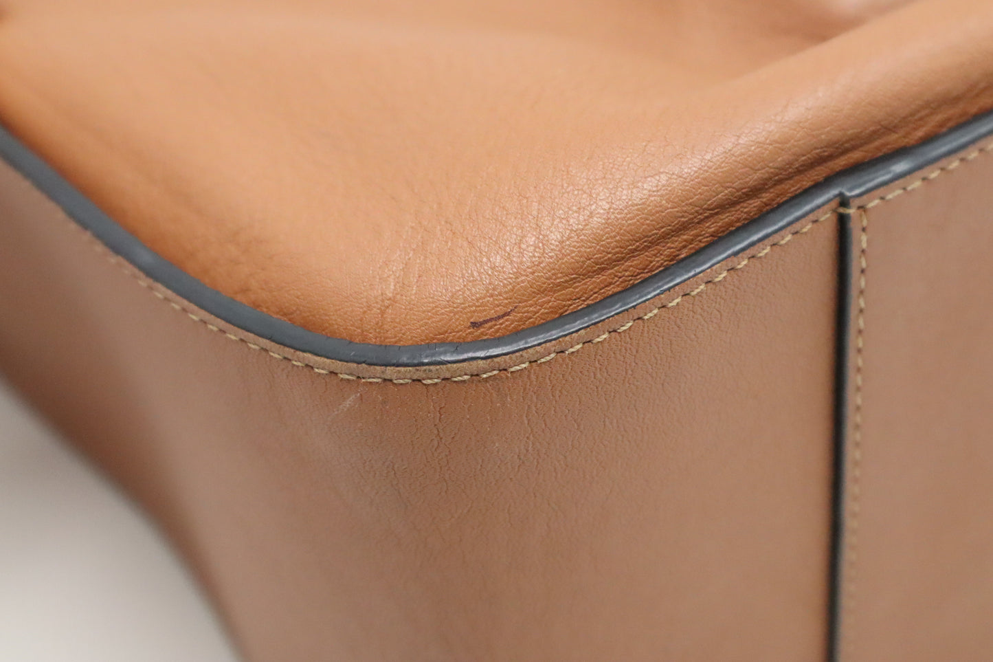 LOEWE Small Hammock Bag in Brown Leather