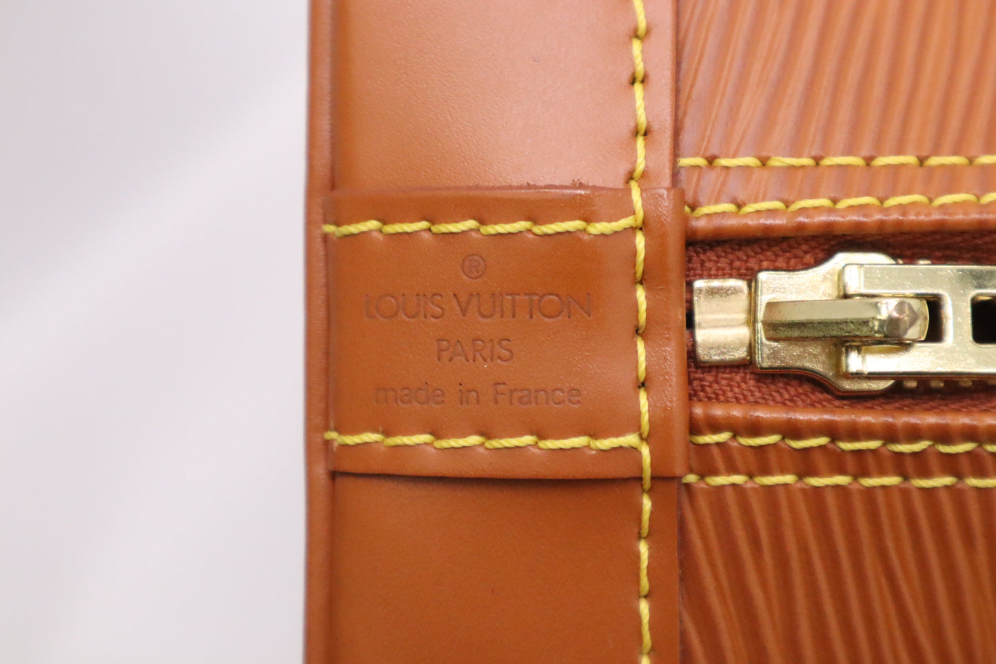 Louis Vuitton Alma PM in Mandarin Epi Leather
