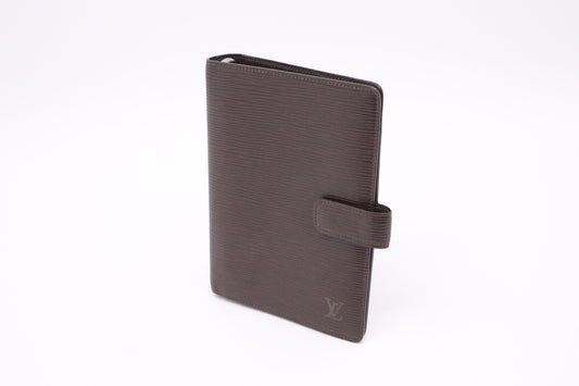 Louis Vuitton Agenda MM in Brown Epi Leather