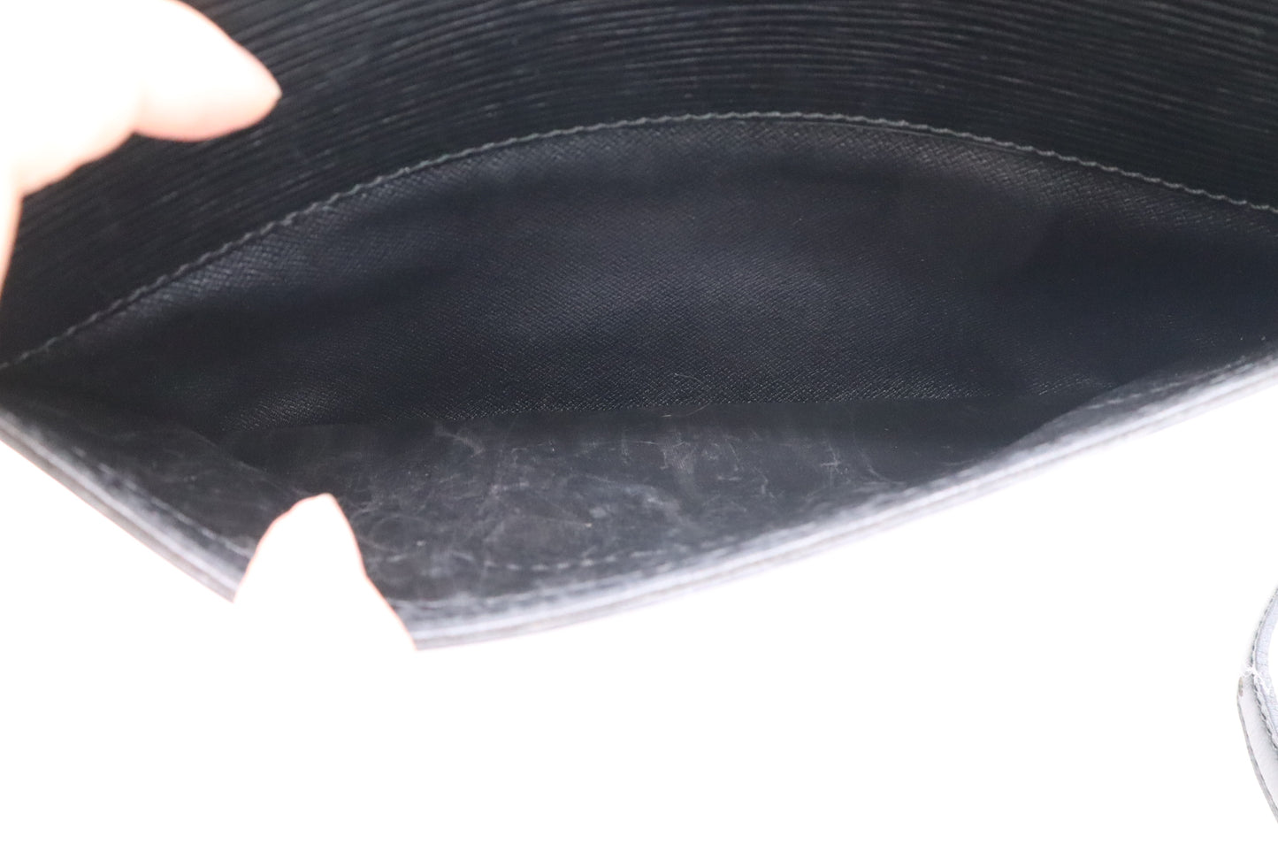 Louis Vuitton Jeune Fille in Black Epi Leather