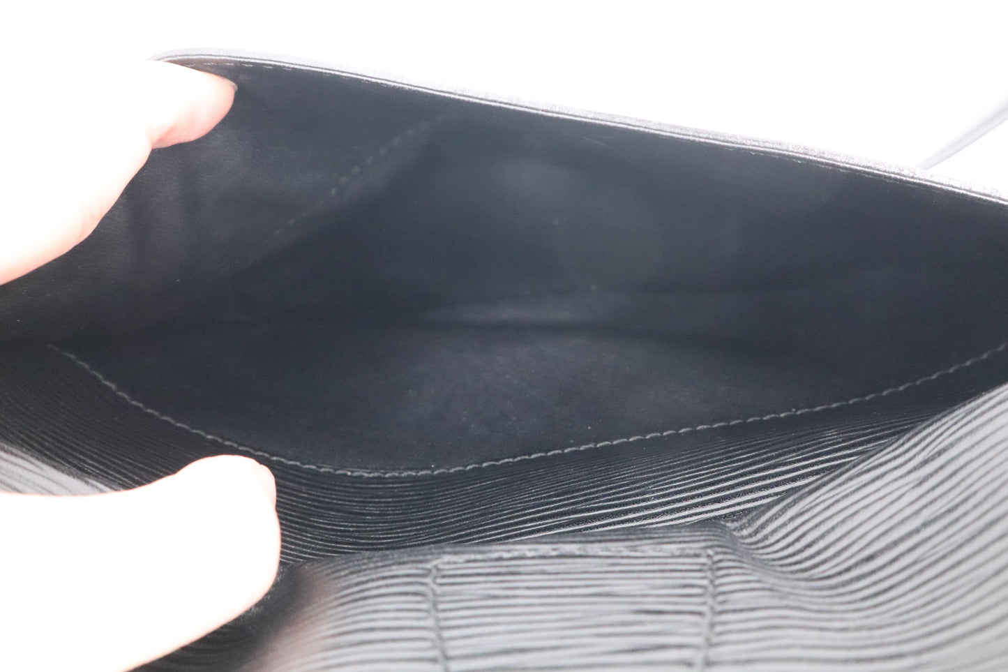 Louis Vuitton Jeune Fille in Black Epi Leather