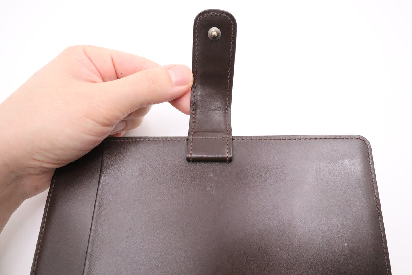 Louis Vuitton Agenda MM in Brown Epi Leather