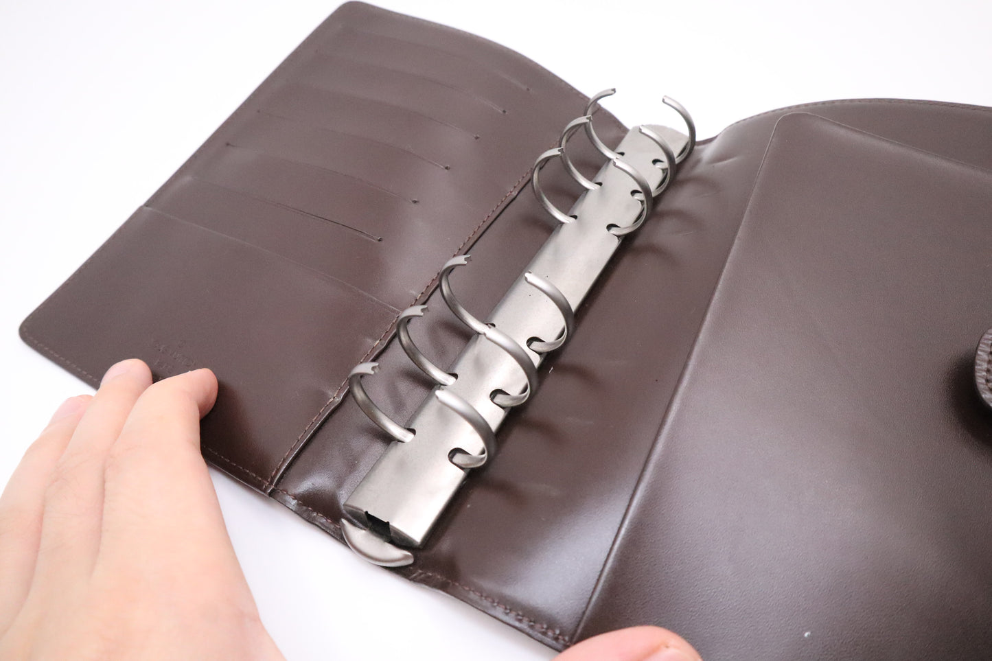 Louis Vuitton Agenda MM in Brown Epi Leather