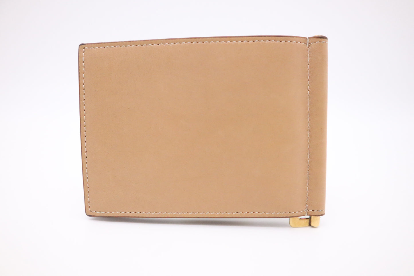 YSL Saint Laurent Bifold Wallet in Tan Leather