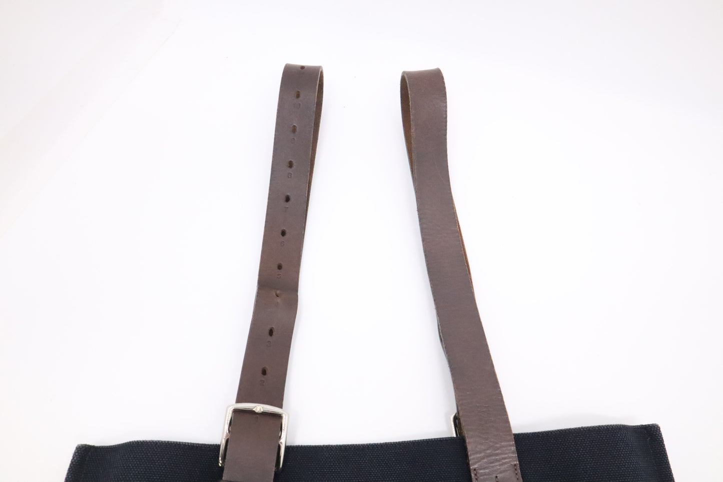 Hermes Etriviere Tote in Navy Blue Canvas
