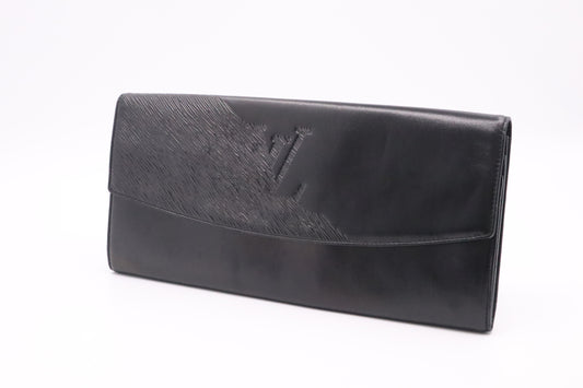 Louis Vuitton Mycenes Pouch in Black Leather