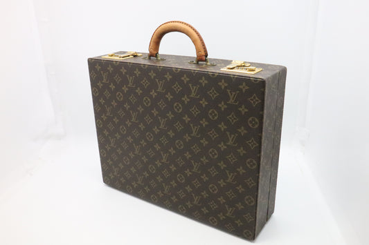 Louis Vuitton Crusher Briefcase in Monogram Canvas