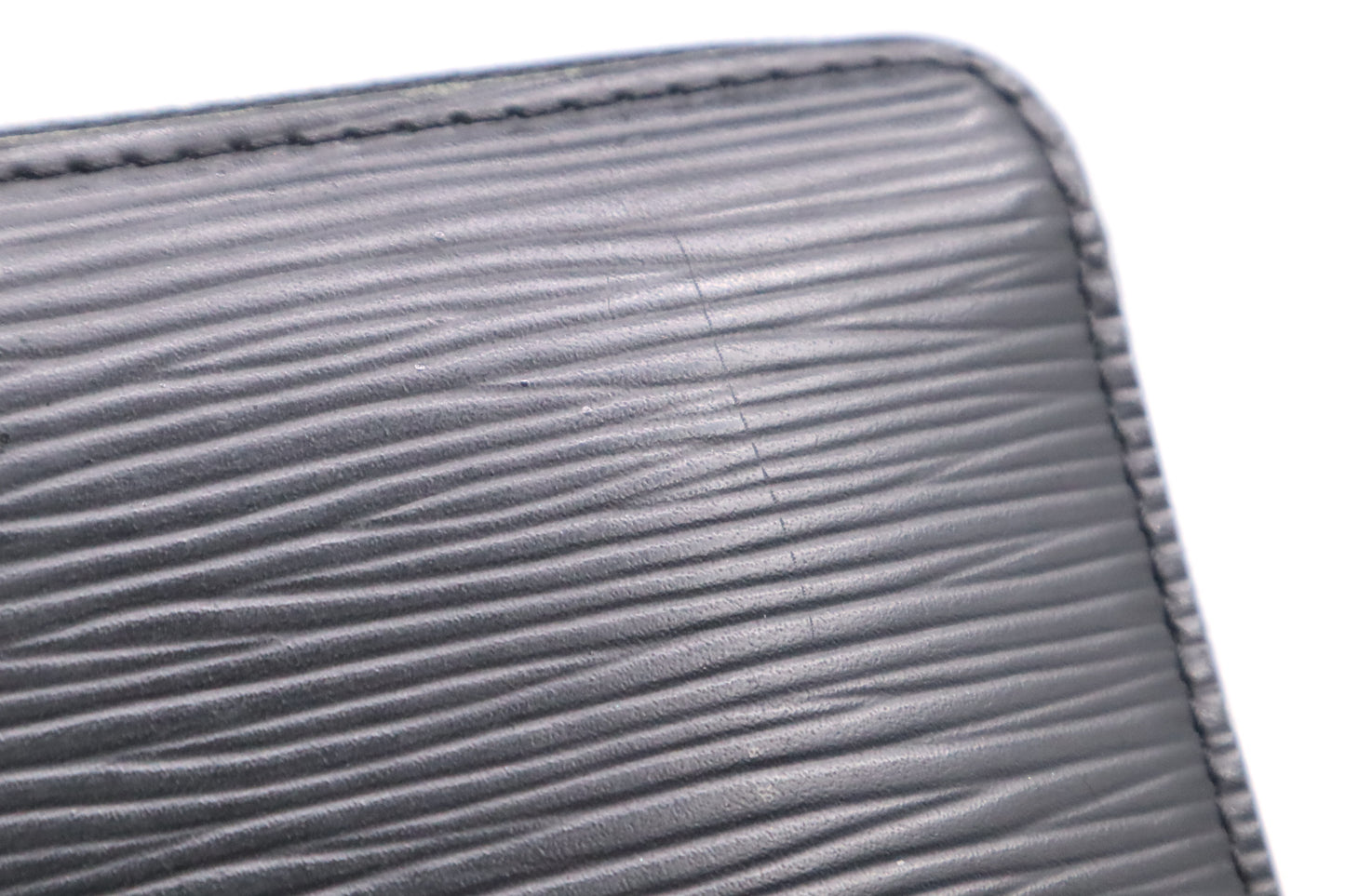 Louis Vuitton Zippy Coin Case in Black Epi Leather