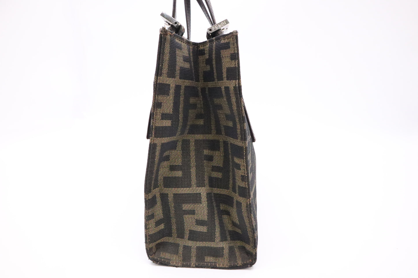 Fendi Shoulder Bag in Zucca Canvas