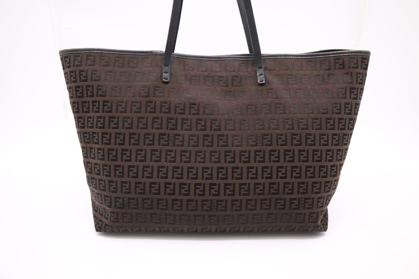 Fendi Tote Bag in Brown Zucca Canvas