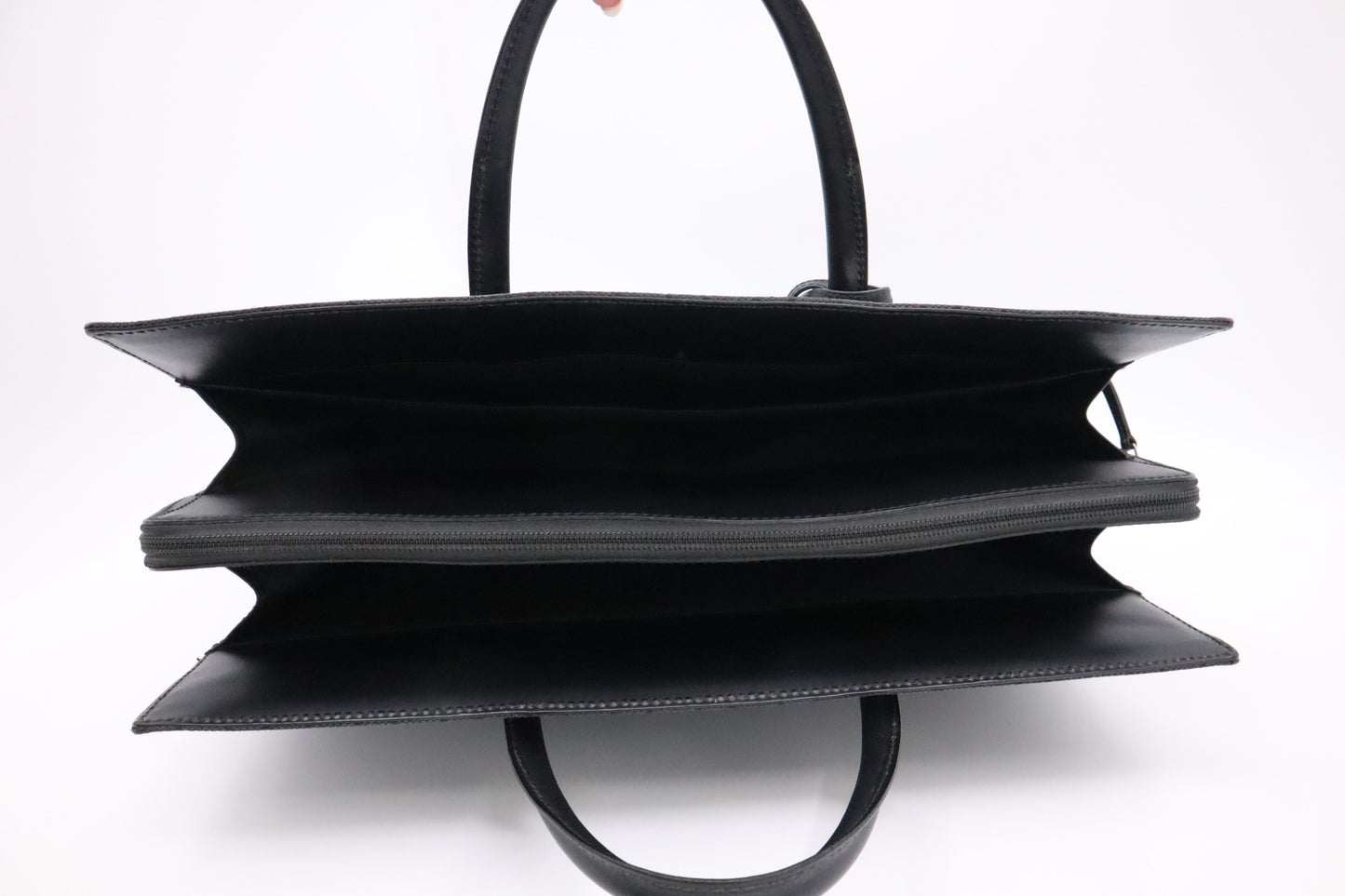 Gucci Business Bag in Black GG Canvas