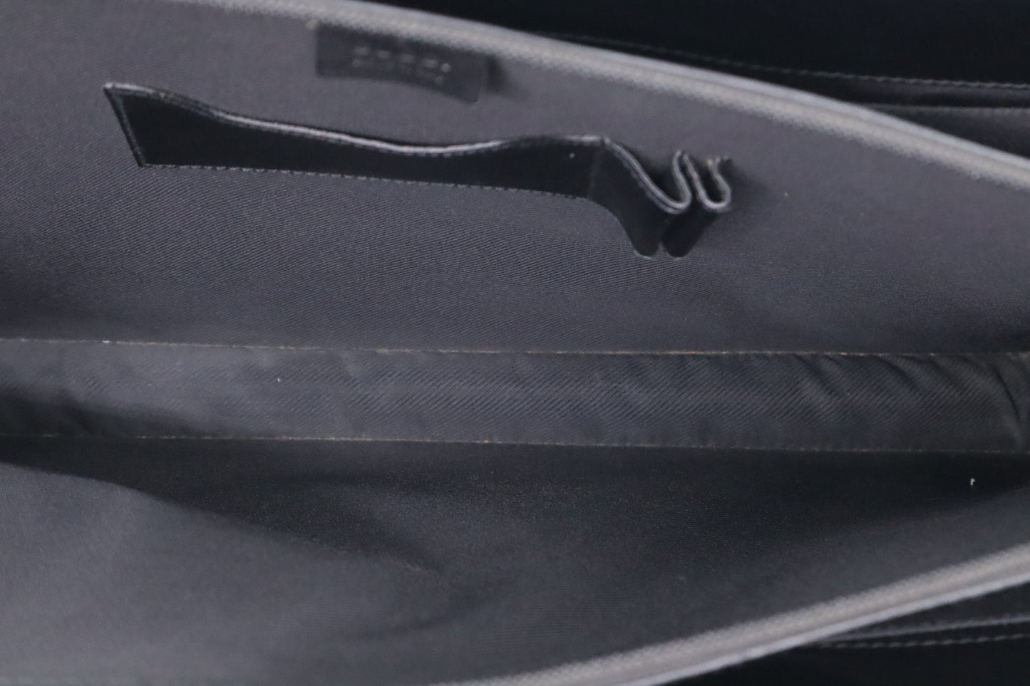 Gucci Business Bag in Black GG Canvas