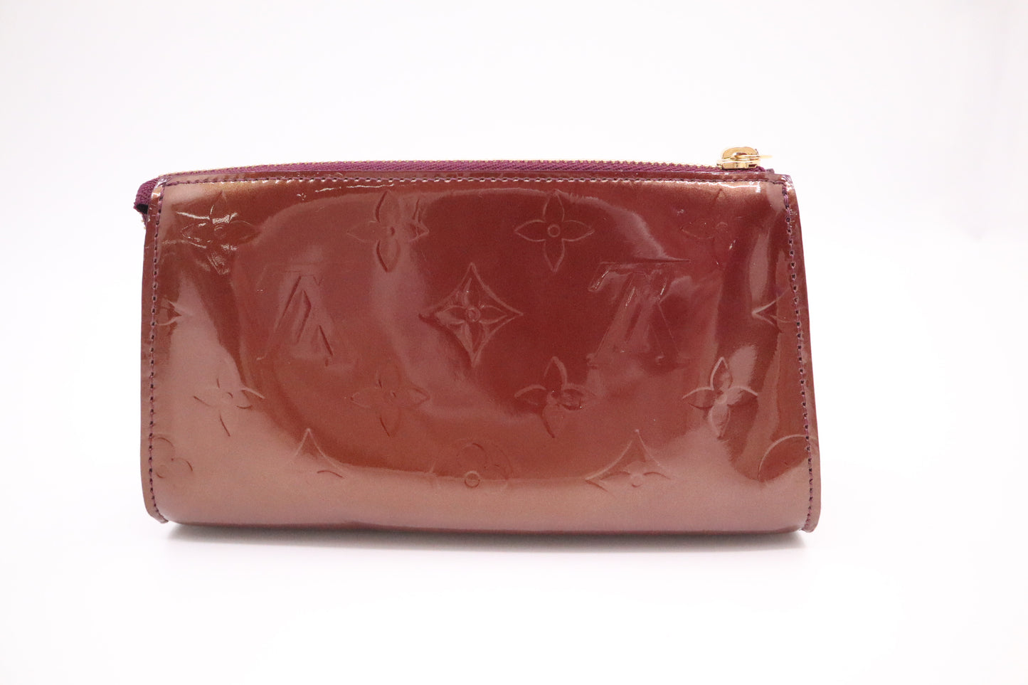 Louis Vuitton Trousse Cosmetique in Grape Vernis Leather