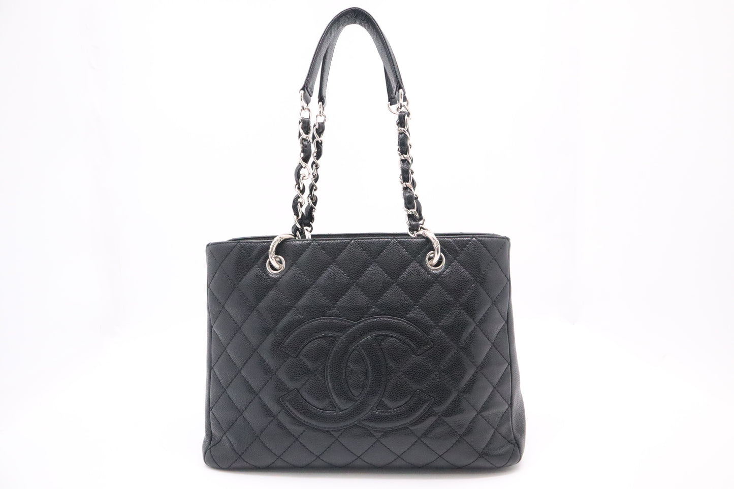 Chanel GST in Black Caviar Leather