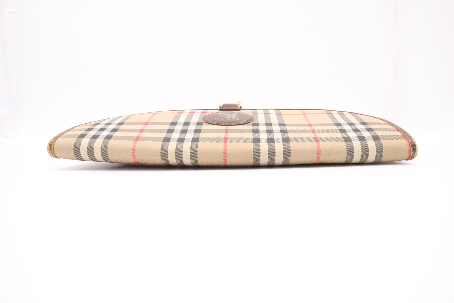 Burberry Clutch in House Check Canvas