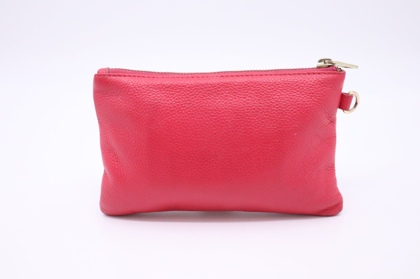 YSL Saint Laurent Pink Pouch in Pink Leather