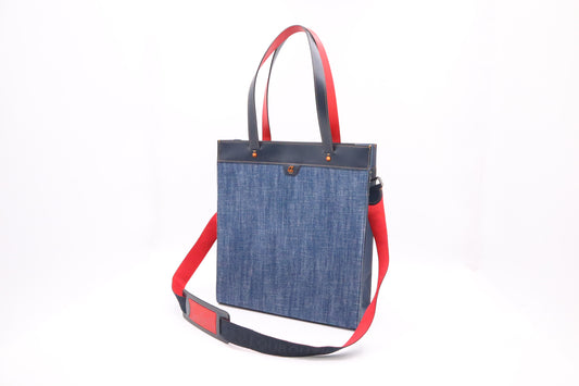 Louboutin Ruistote in Denim Canvas