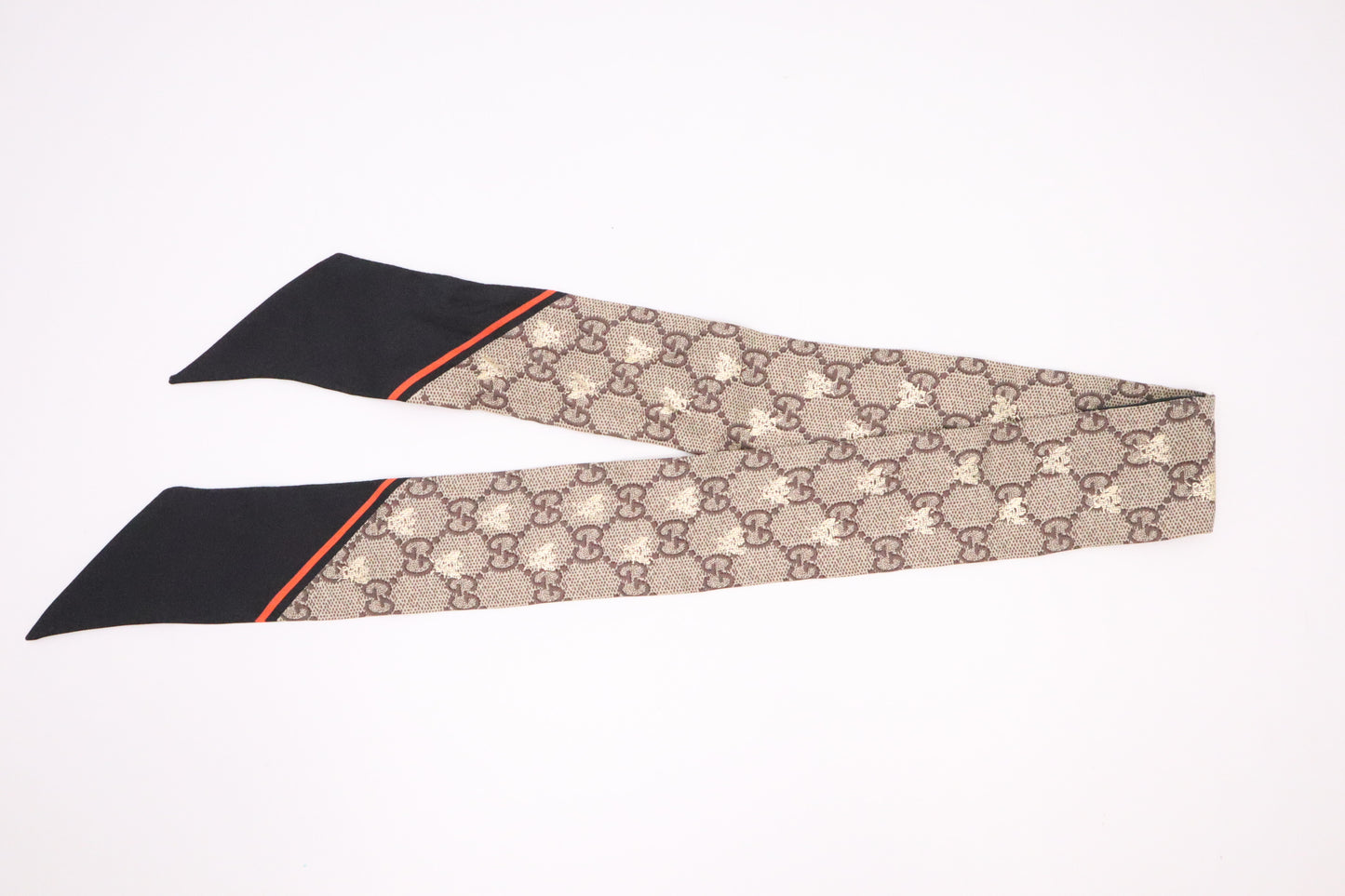 Gucci Bee Twilly in GG Silk