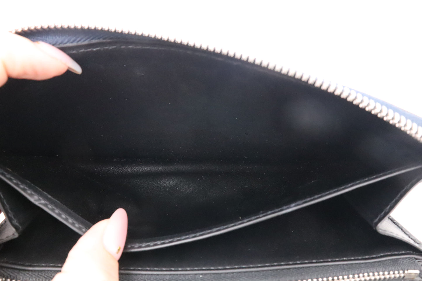 Louis Vuitton Cup 2007 Organizer in Navy Blue Leather