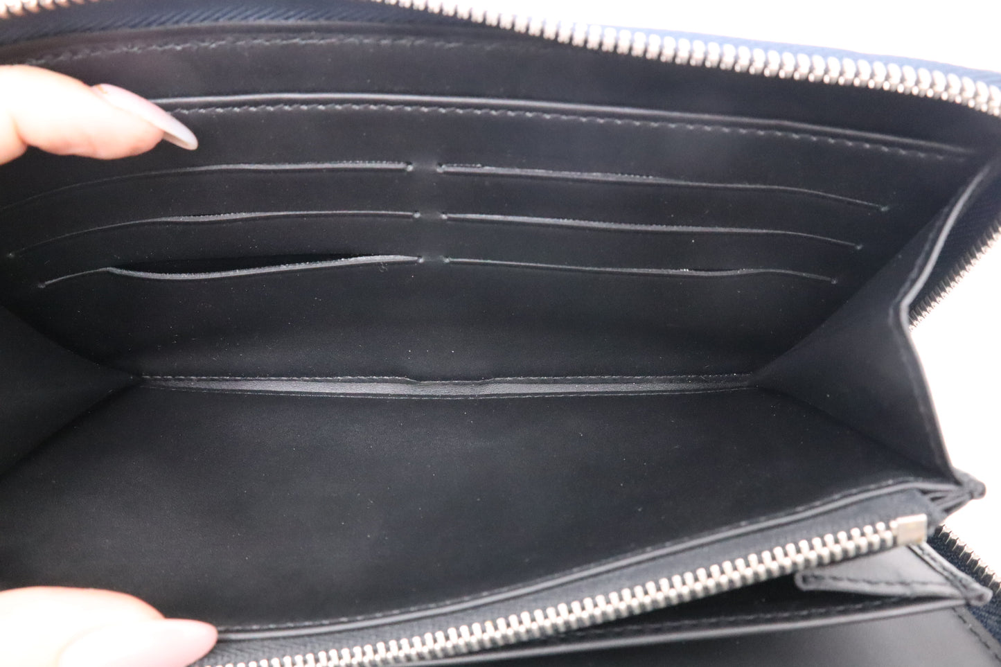 Louis Vuitton Cup 2007 Organizer in Navy Blue Leather